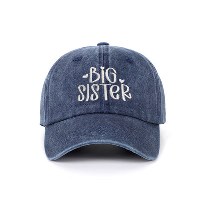 Washed Cotton Embroidered Baseball Cap