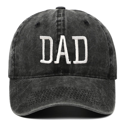Washed Cotton Embroidered Baseball Cap