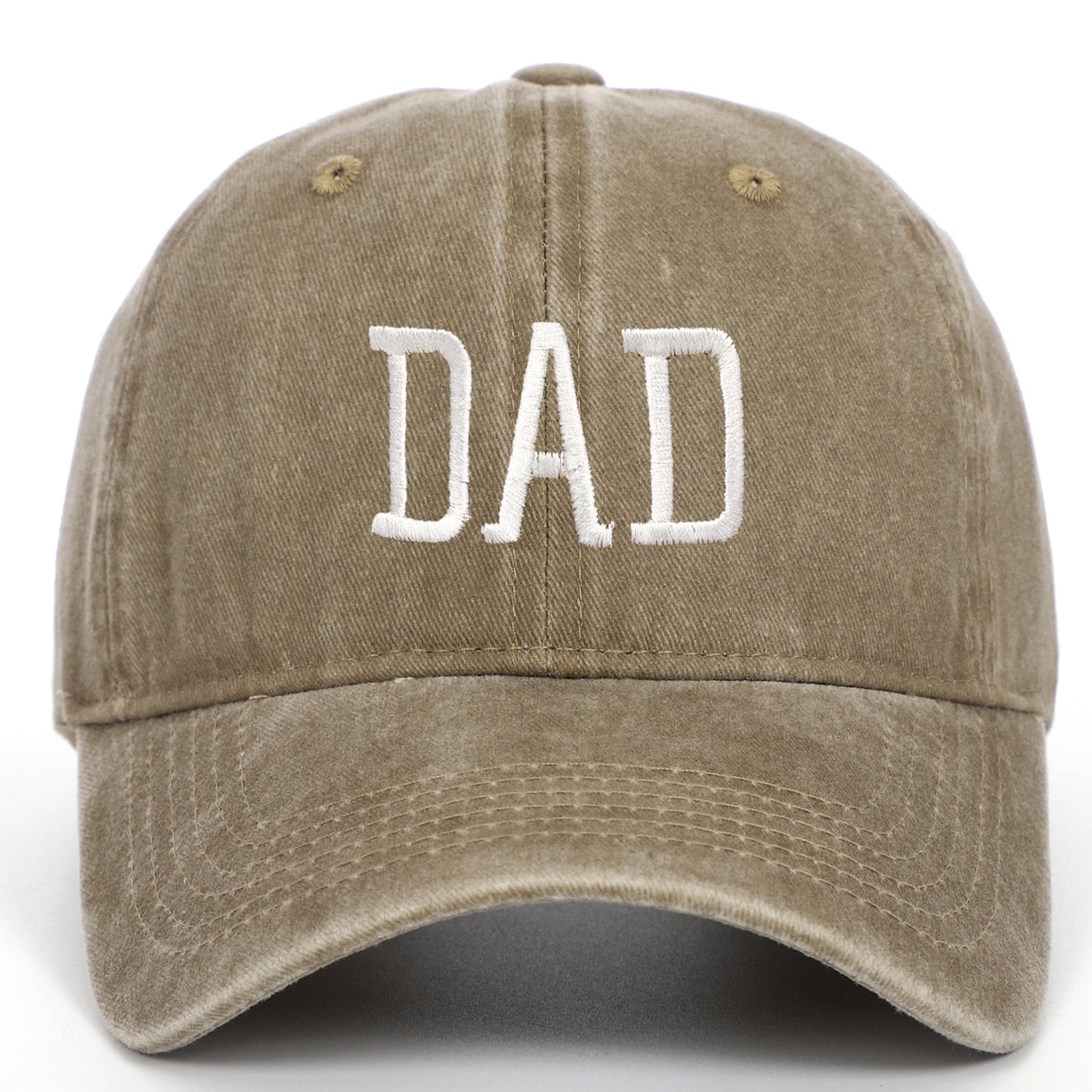 Washed Cotton Embroidered Baseball Cap