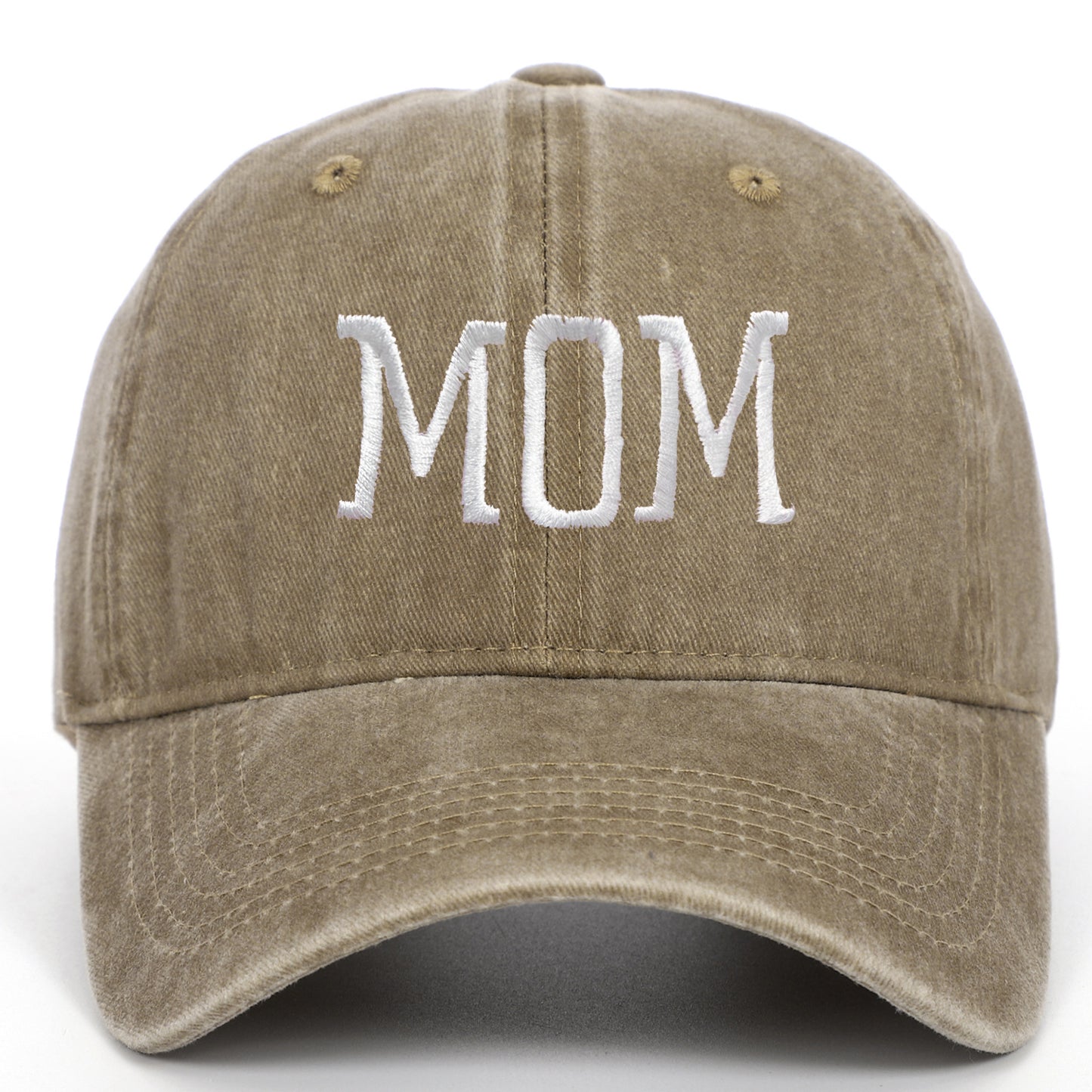 Washed Cotton Embroidered Baseball Cap