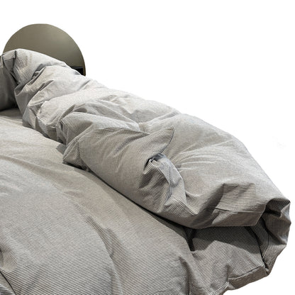Washed Cotton Plaid Bedding