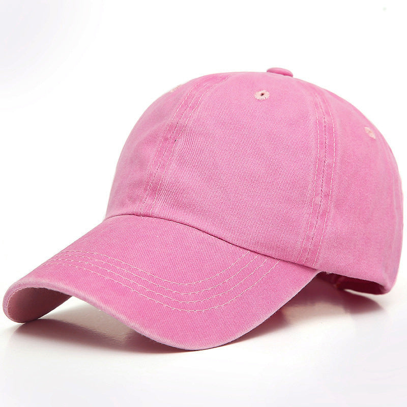 Washed Cotton Polyester Baseball Cap