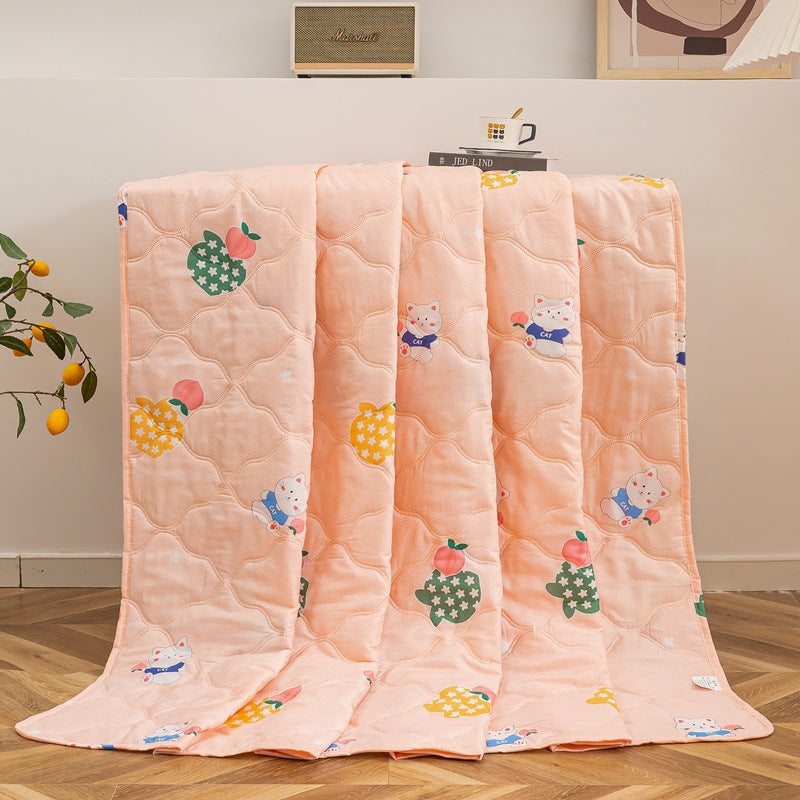 Washed Cotton Summer Cool Quilt with Gift Box