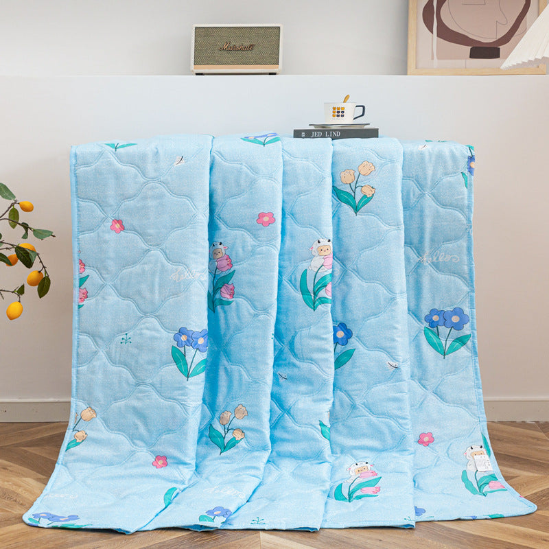 Washed Cotton Summer Cool Quilt with Gift Box