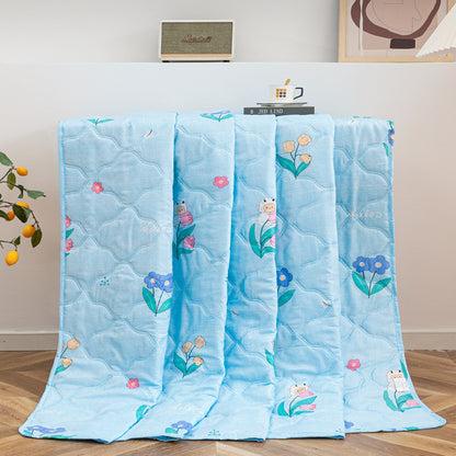 Washed Cotton Summer Cool Quilt with Gift Box