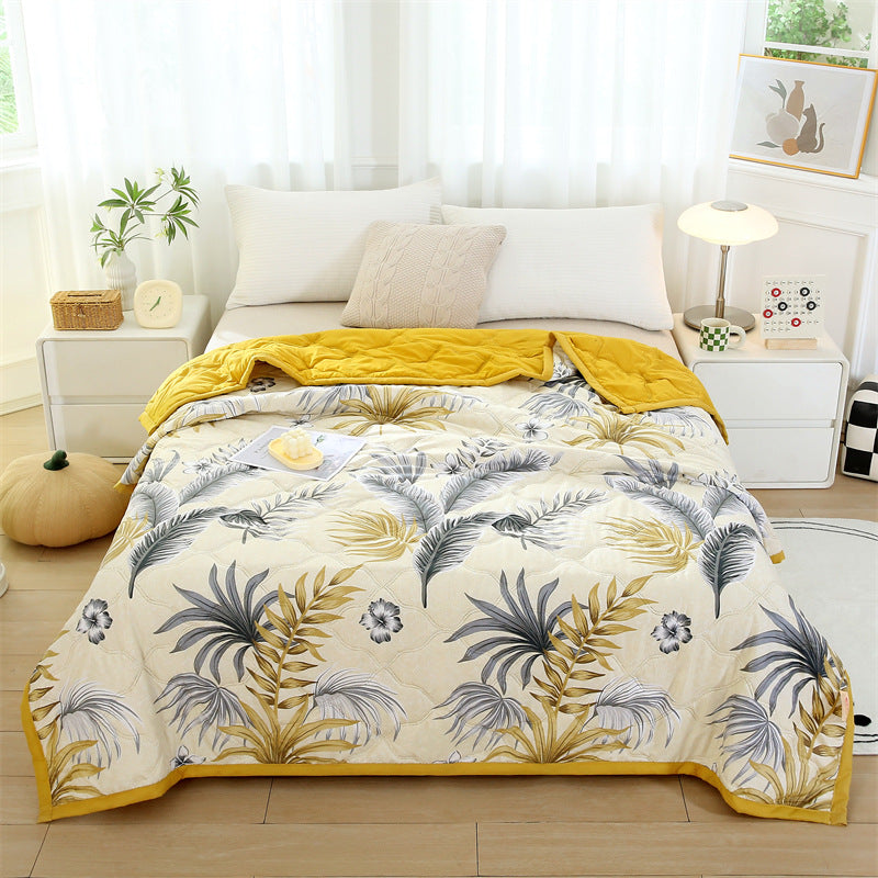 Washed Cotton Summer Cool Quilt with Gift Box