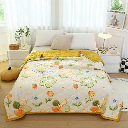 Washed Cotton Summer Cool Quilt with Gift Box