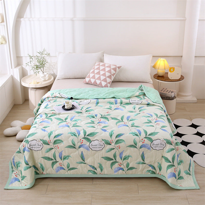 Washed Cotton Summer Cool Quilt with Gift Box