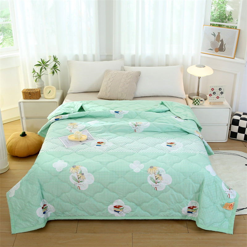 Washed Cotton Summer Cool Quilt with Gift Box