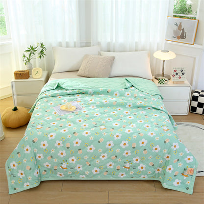 Washed Cotton Summer Cool Quilt with Gift Box