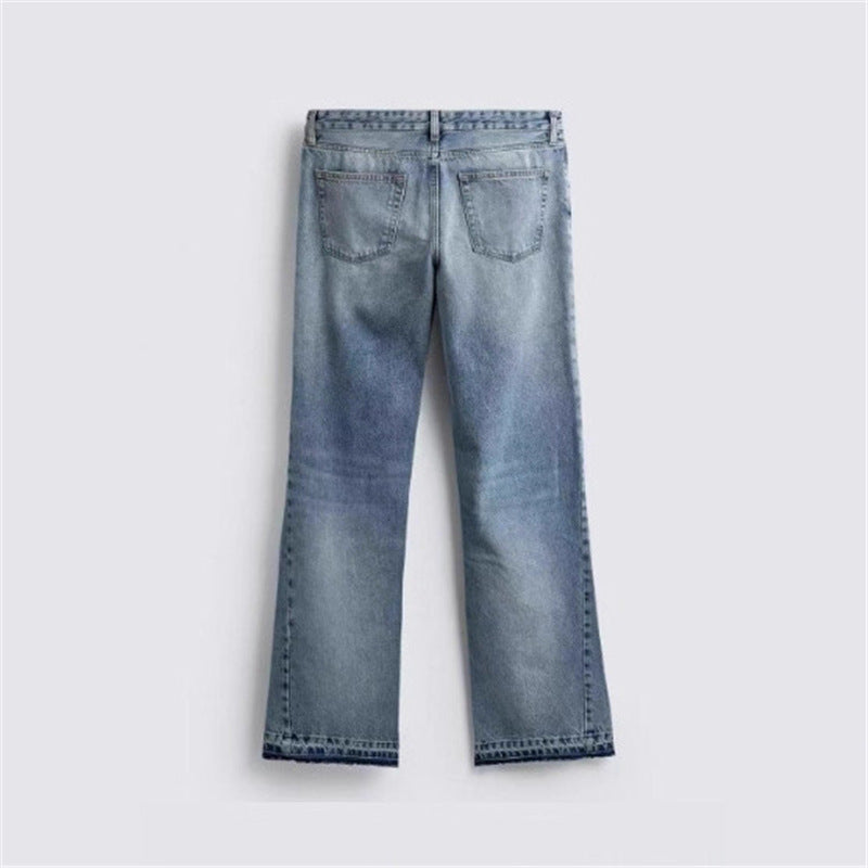Washed jeans