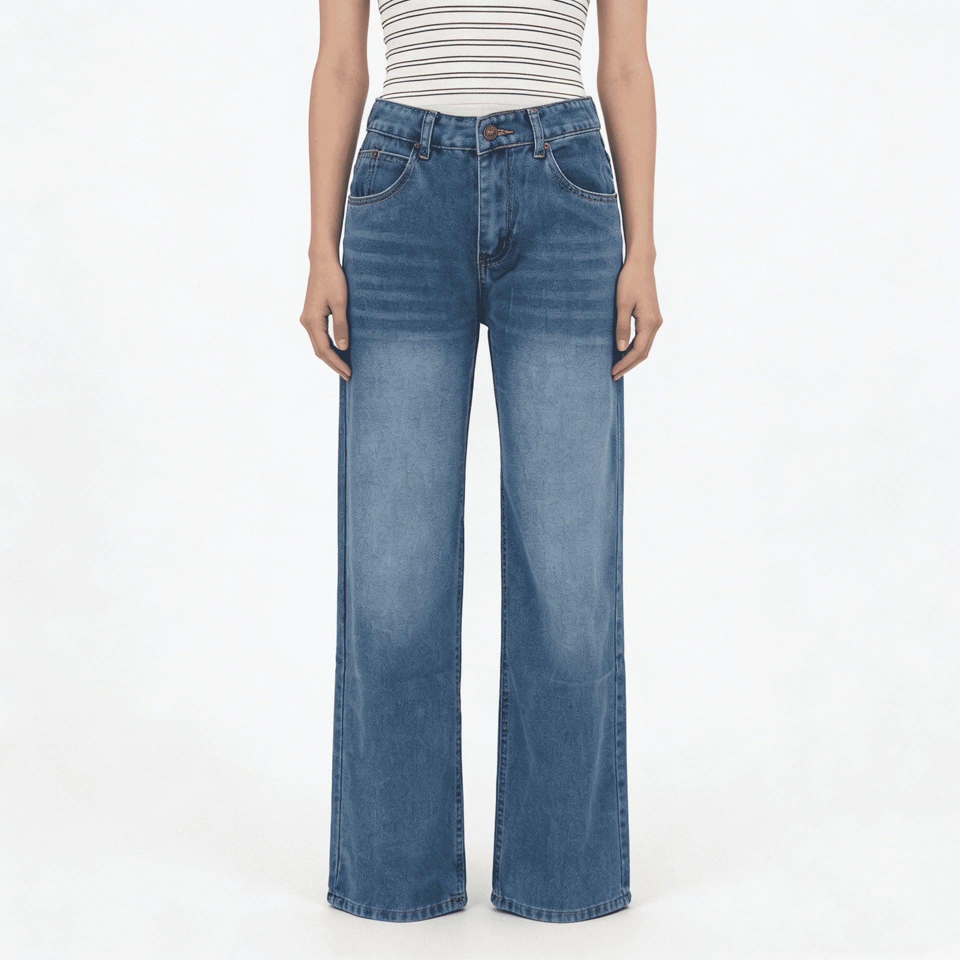 Washed jeans