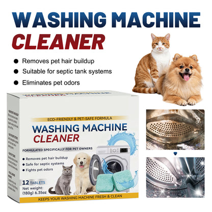 Washing machine cleaning sheet