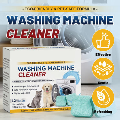 Washing machine cleaning sheet