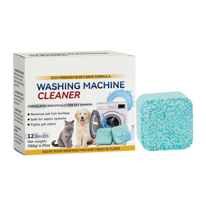Washing machine cleaning sheet