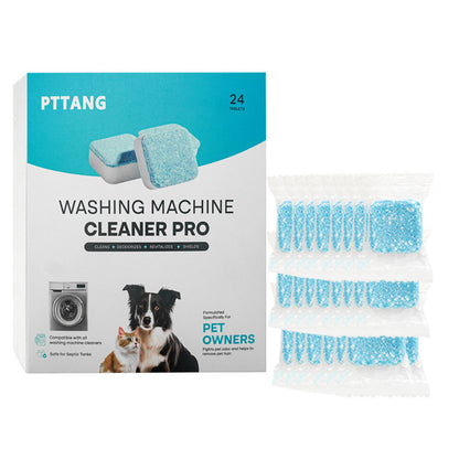 Washing machine cleaning sheet