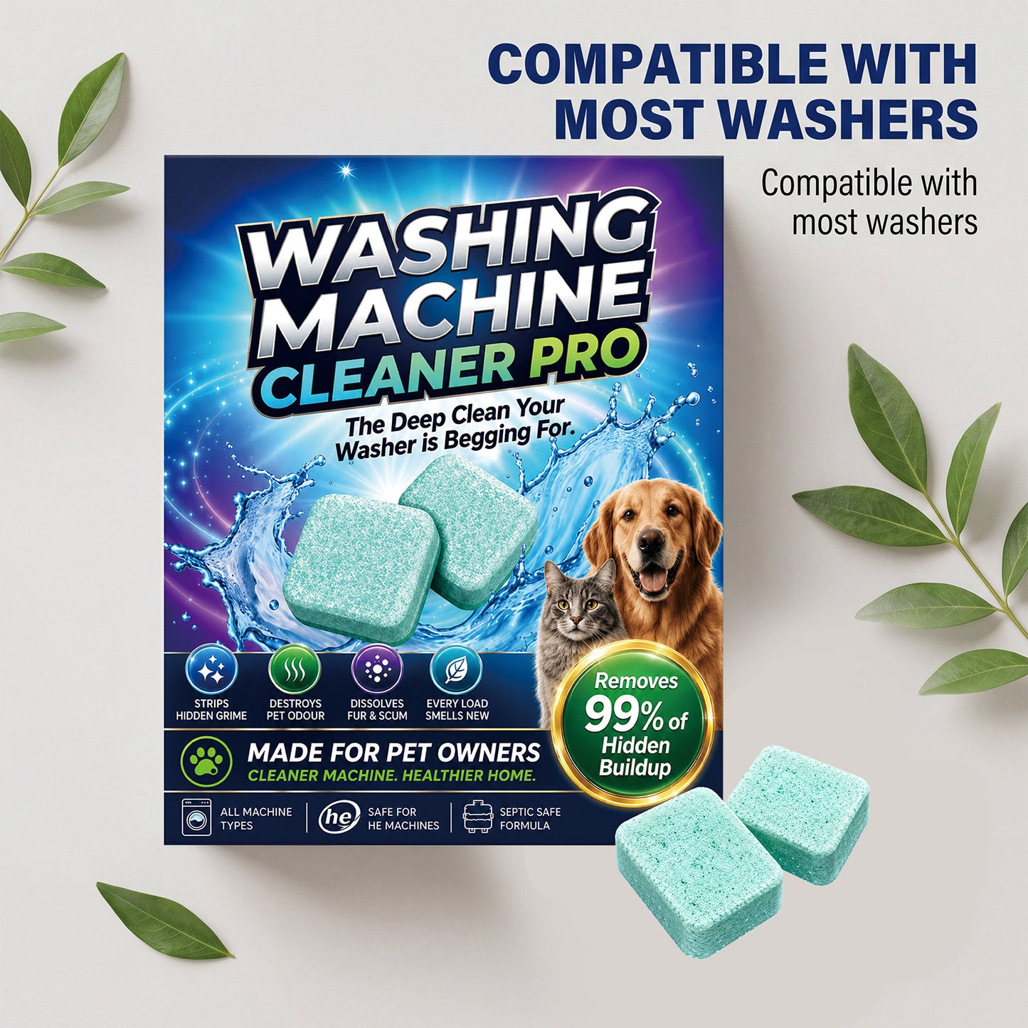 Washing Machine Cleaning Tablets