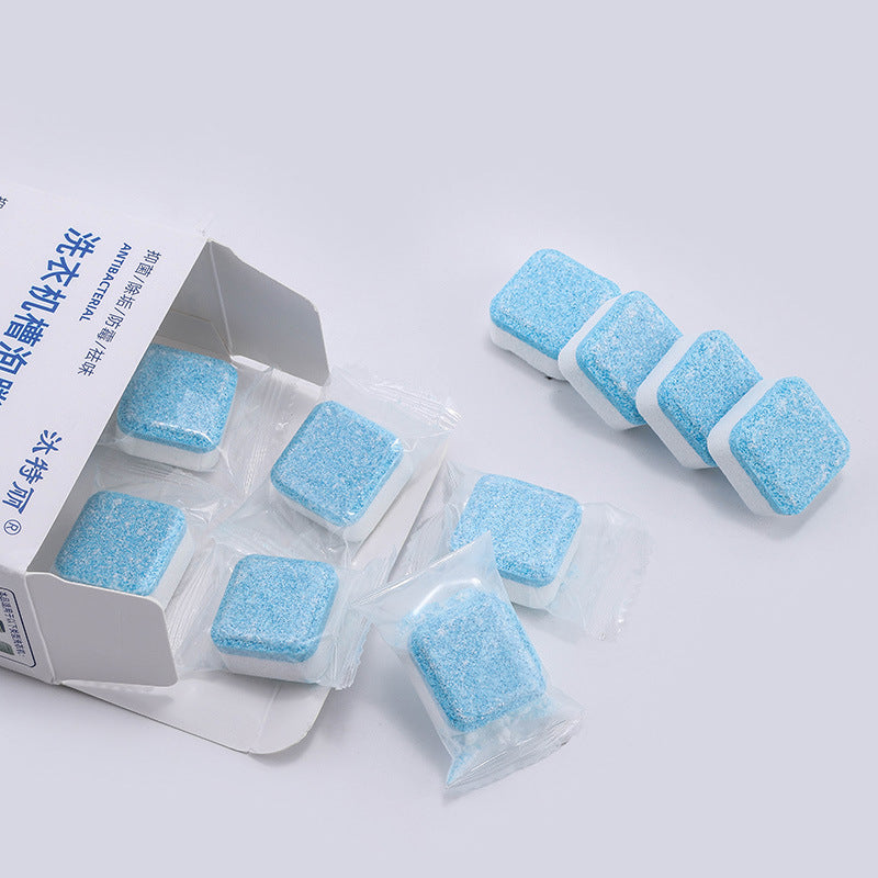 Washing machine effervescent tablets