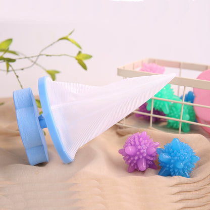 Washing machine filter cleaning net