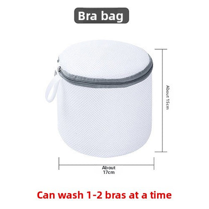 Washing machine mesh bag for cleaning and care