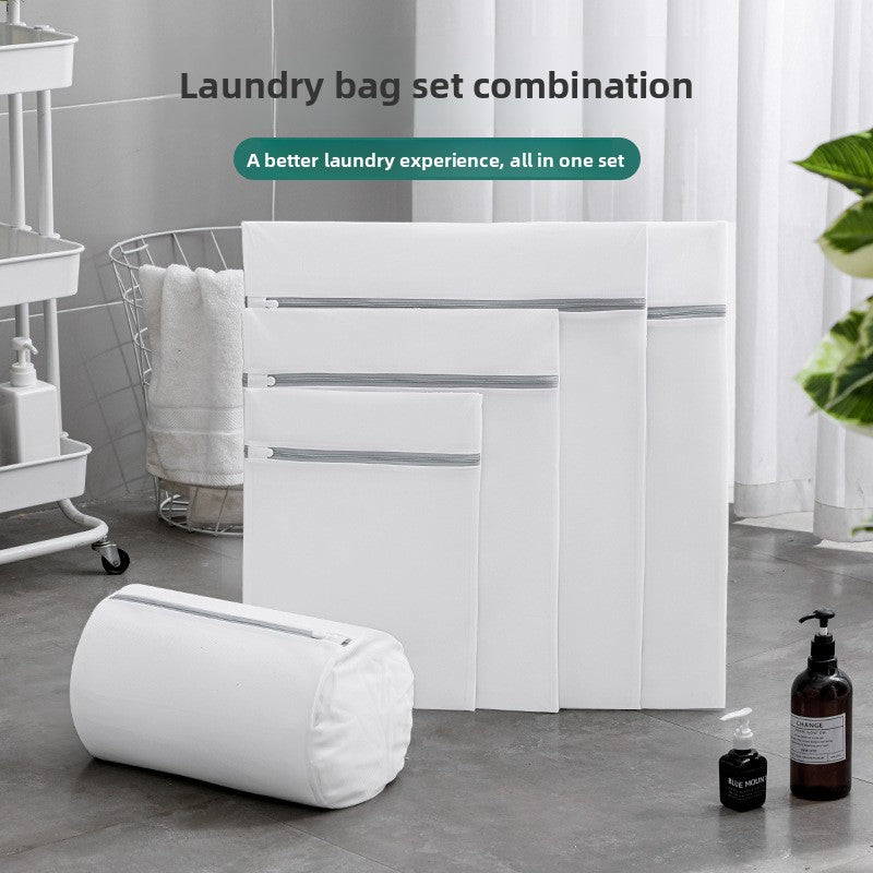Washing machine mesh bag for cleaning and care