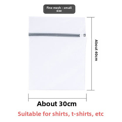 Washing machine mesh bag for cleaning and care