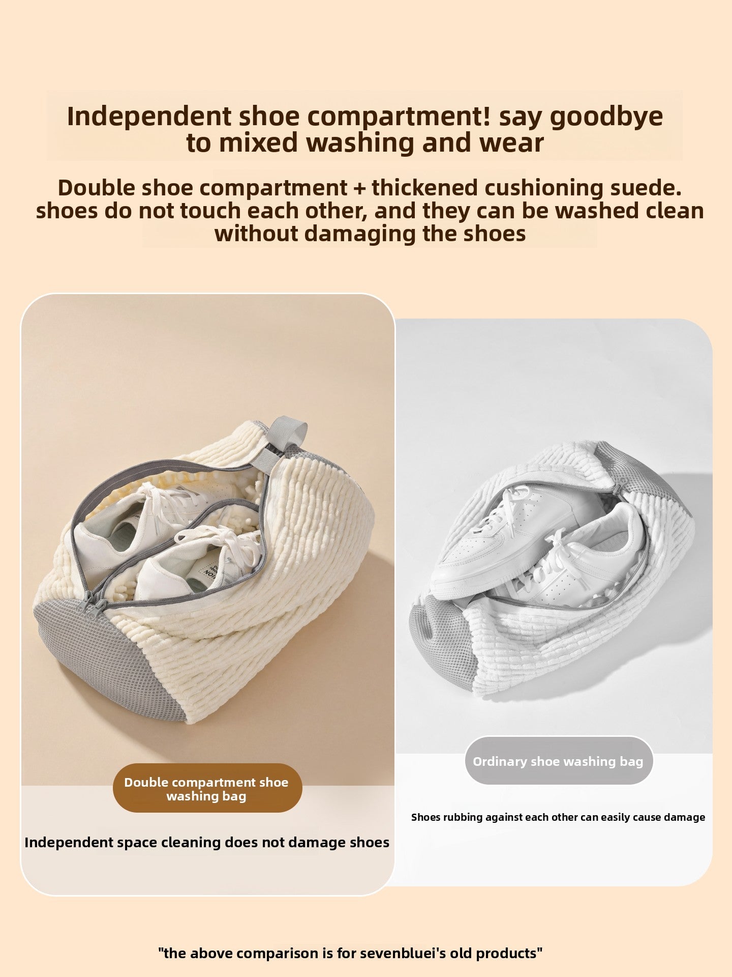 Washing Machine-Specific Shoe Bag