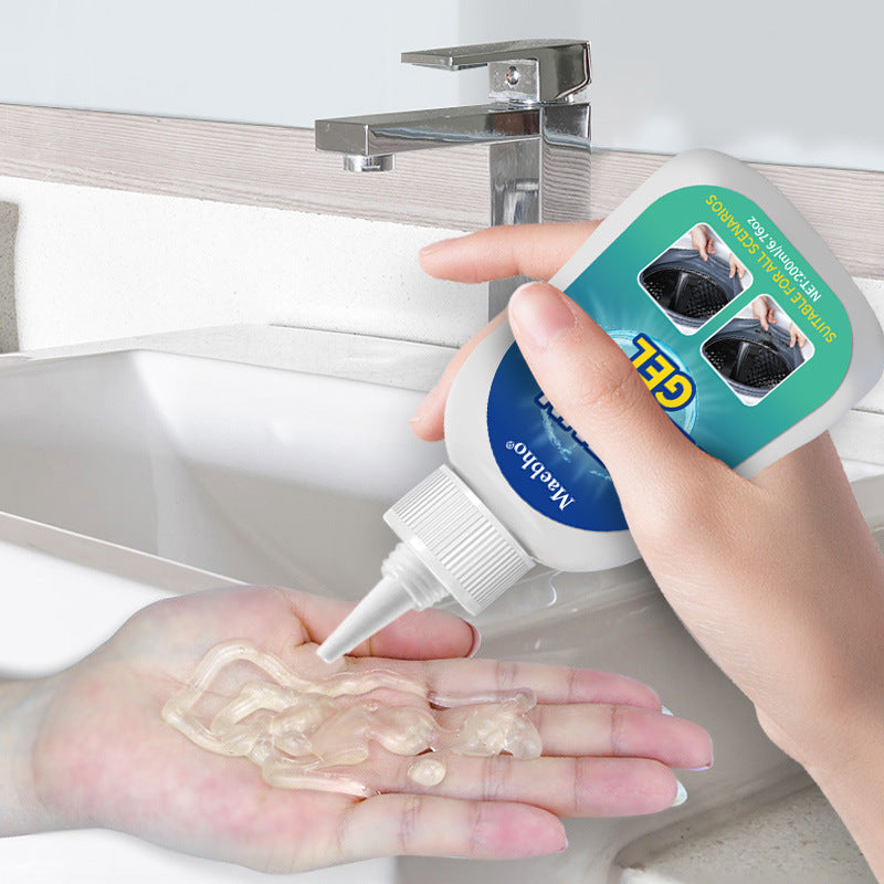 Washing machine tub cleaning gel cleaner
