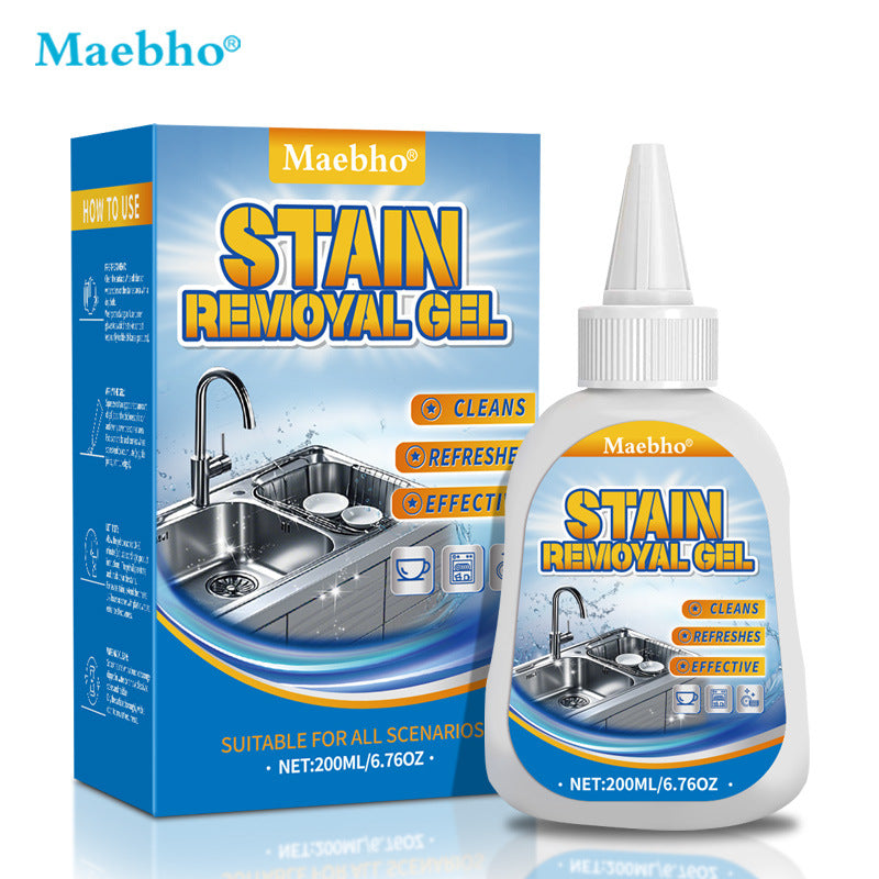 Washing machine tub cleaning gel cleaner