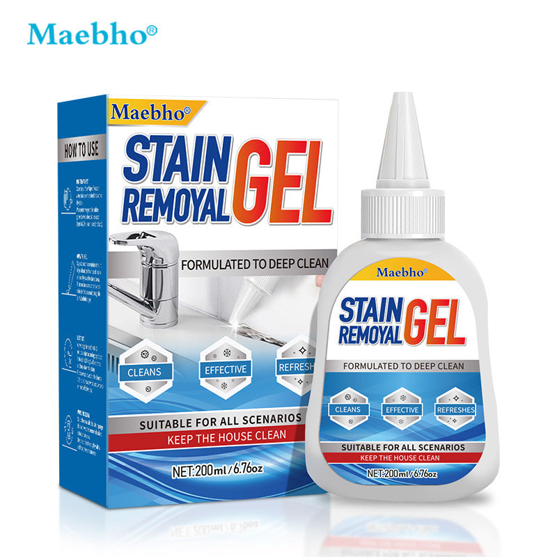 Washing machine tub cleaning gel cleaner