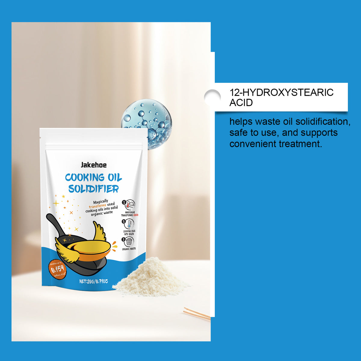 Waste Oil Solidifying Powder