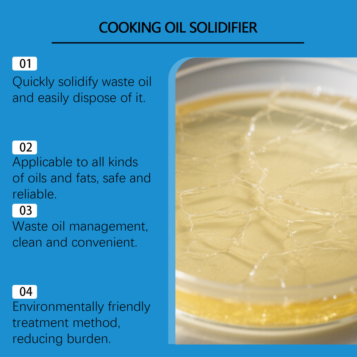 Waste Oil Solidifying Powder