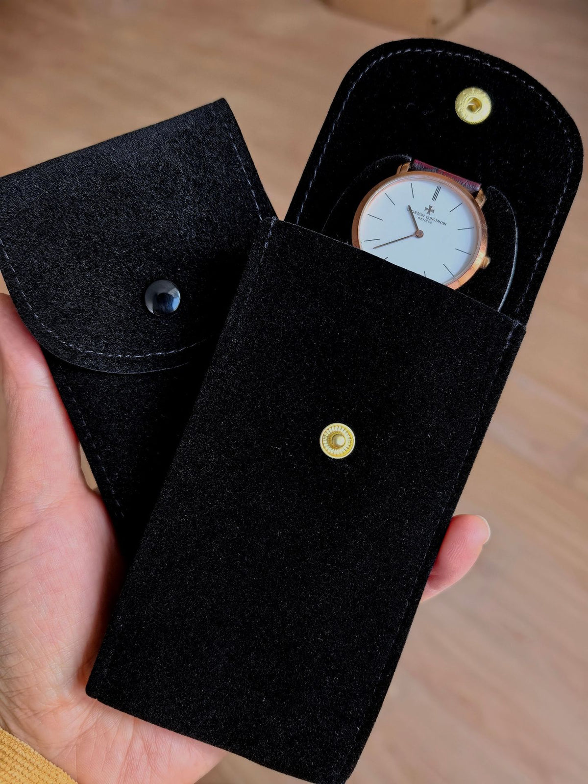 Watch cloth bag
