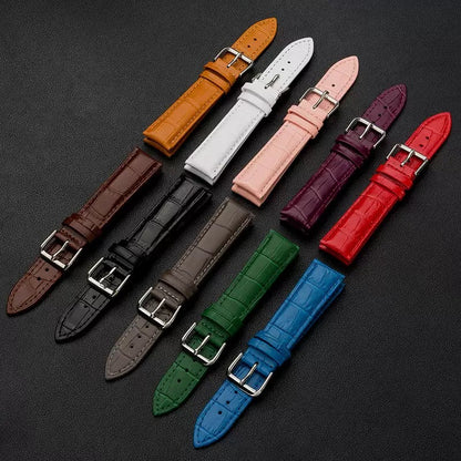 Watch strap pin buckle