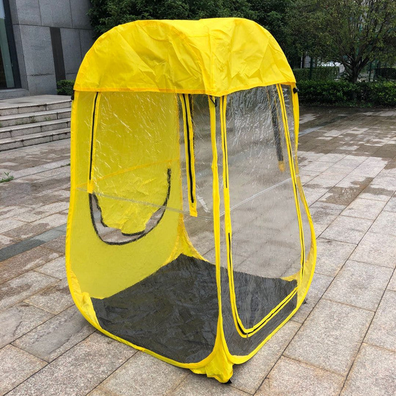 Watch the game tent and film viewing tent