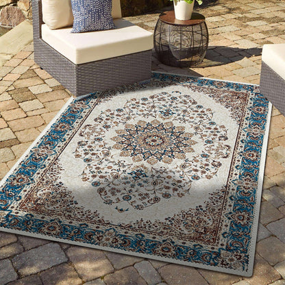 Water-absorbing and anti-slip large carpet floor mat
