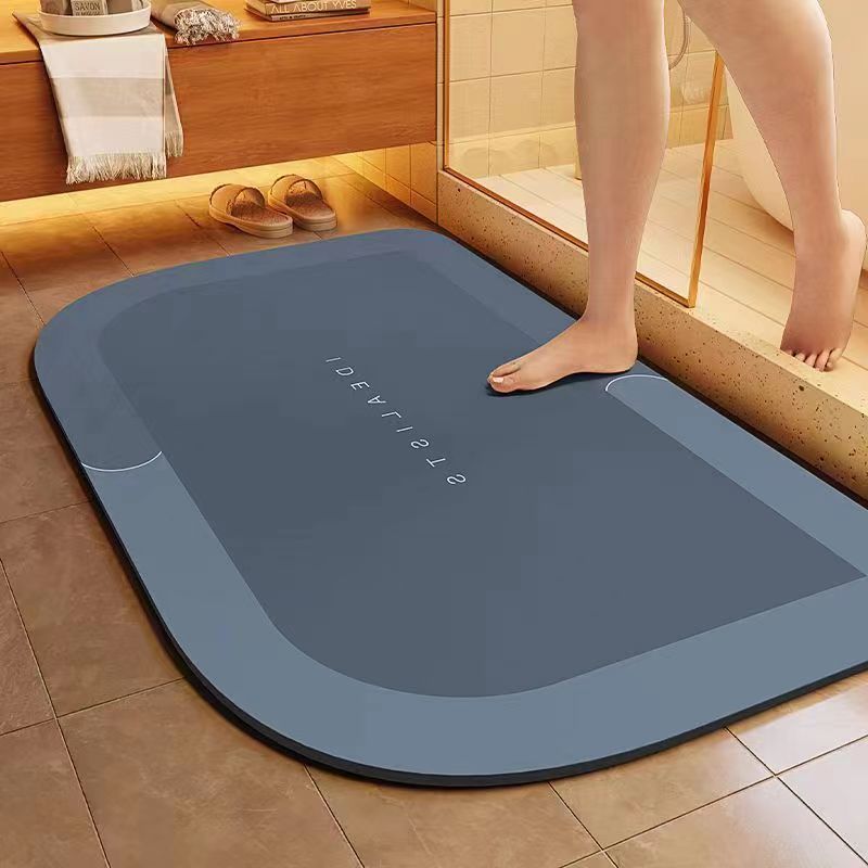 Water-absorbing anti-slip foot pads