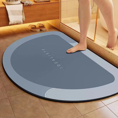 Water-absorbing anti-slip foot pads