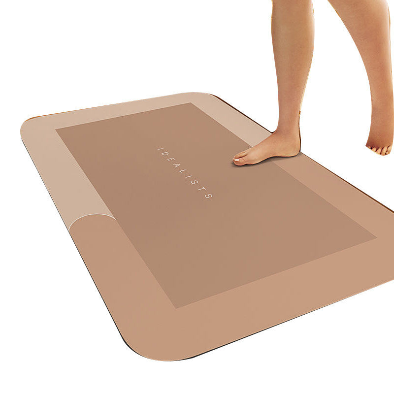 Water-absorbing anti-slip foot pads
