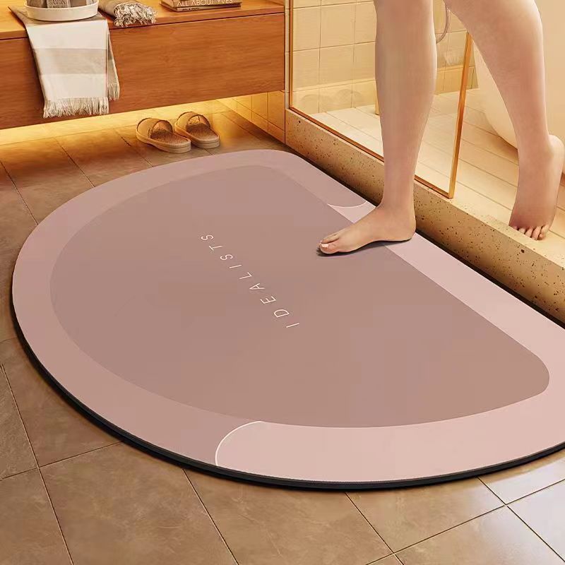 Water-absorbing anti-slip foot pads