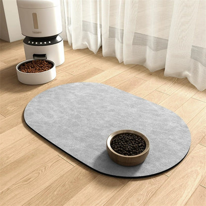 Water-absorbing quick-drying mat