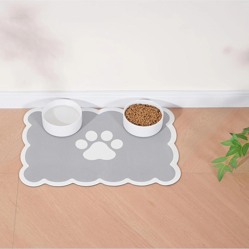 Water-absorbing quick-drying mat