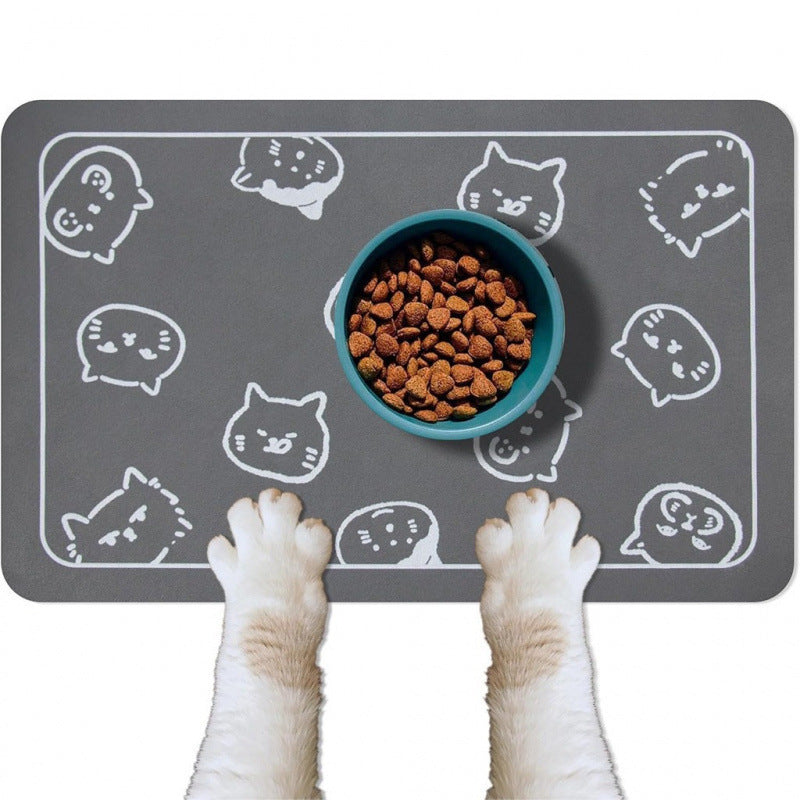 Water-absorbing quick-drying mat
