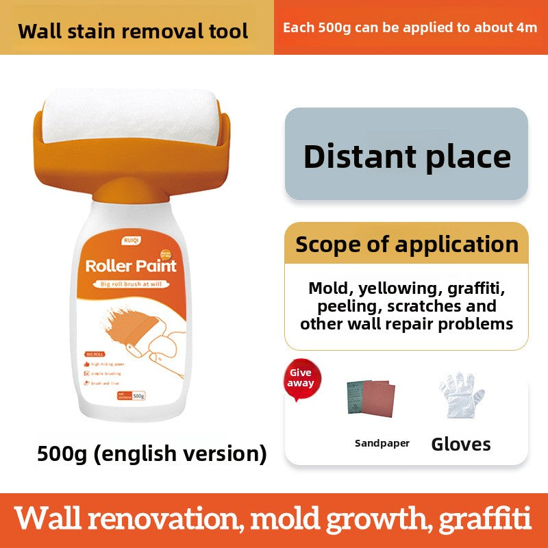 Water-Based Latex Roller Paint for Interior Walls