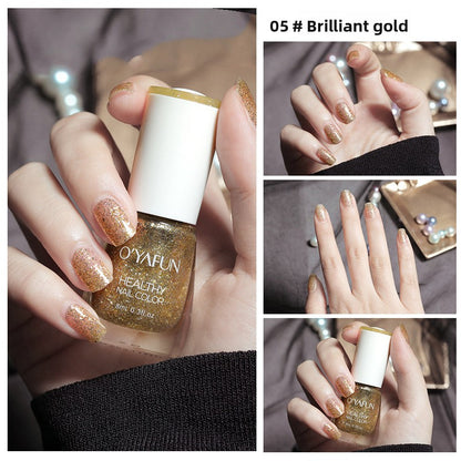 Water-based nail polish