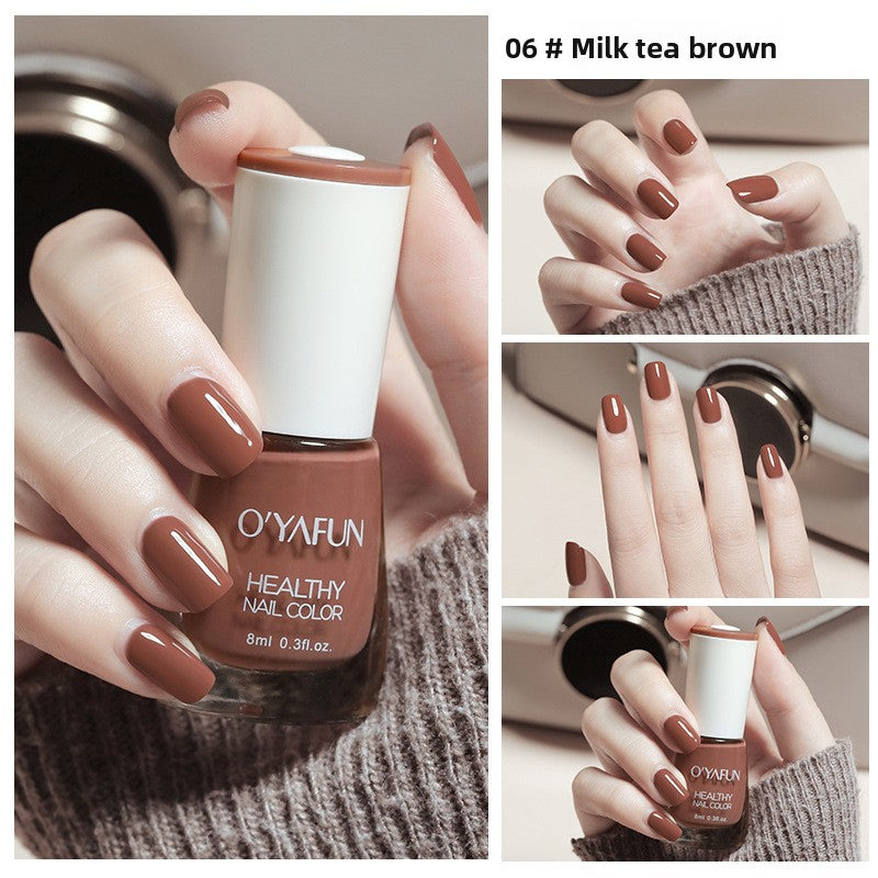 Water-based nail polish