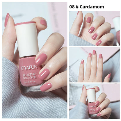 Water-based nail polish