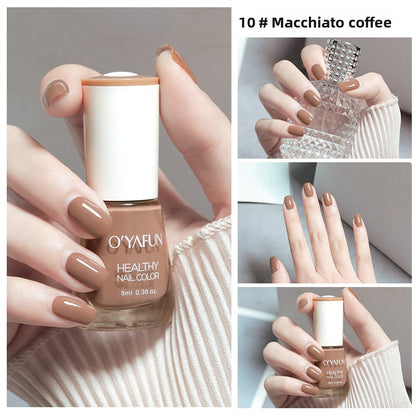 Water-based nail polish