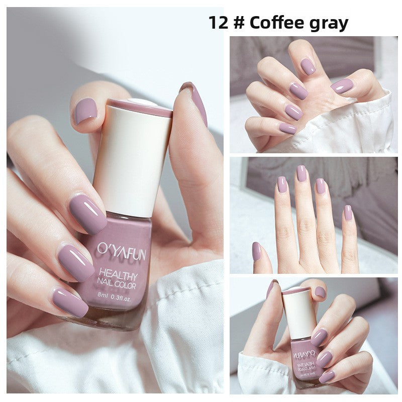 Water-based nail polish