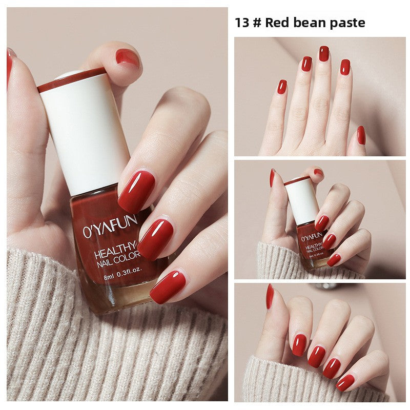 Water-based nail polish